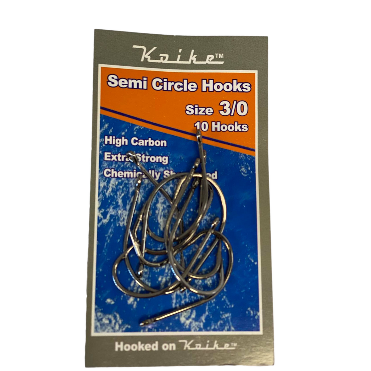 KOIKE Semi Circle Hooks (10pk) Sizes 2-5/0 – Percy's