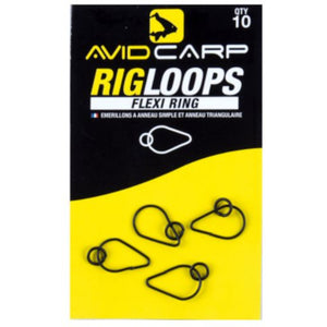 Avid Carp Rig Loops Flexi Ring - Enhance Your Carp Fishing Rigs