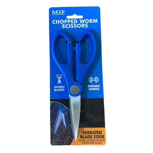 MAP Chopped Worm Scissors - Double Bladed