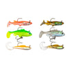 Zebco Perch Fishing Lure Pack 6cm - Natural Or Fluoro