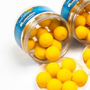 NASH Pineapple Crush 15mm Pop Ups - Perfect Fishing Bait for Carp Anglers