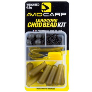 Avid Carp Flying Chod Bead Kit - Leadcore | Versatile Carp Fishing Setup