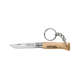 Opinel No.4 Classic Originals Non-Locking Stainless Steel Keyring Knife (5cm)