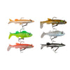 Zebco Zander Fishing Lure Pack 10cm - Natural Or Fluoro