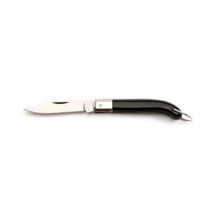 Whitby Pocket Knife Black (2.5") – Compact Carbon Steel Blade