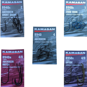 Kamasan Sea Fishing Hooks - Range of Sizes and Hook Styles for Every Angler