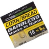 Korum Barbless Hooks To Nylon - Sweetcorn/Bread - CS Series for Commercial Fisheries