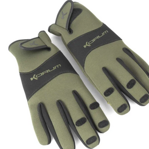 Korum Neoteric Neoprene Fishing Gloves | Ultimate Comfort and Protection