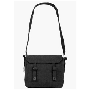 Highlander Canvs Webbing Haversack With Shoulder Strap - Black