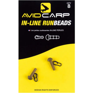 Avid Carp In-Line Run Beads - Quick-Change Running Lead System