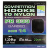 Preston Barbed PR333 Competition Hooks to Nylon 14 16 18 20 22