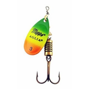 Mepps Aglia Hot Tiger- The Ultimate High-Visibility Lure