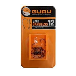 Guru QM1 Barbless Size 12 10 Pack
