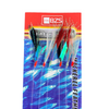 10 packets of Rainbow Fish Skin Feathers mackerel tinsel feathers (60 hooks)