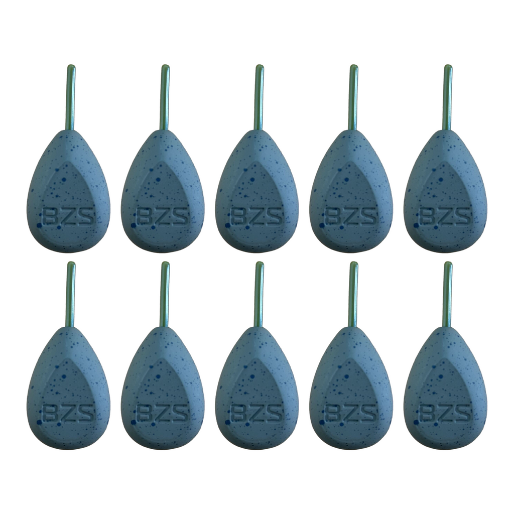 Non-Toxic, Lead-Free Inline Pear Carp Weights