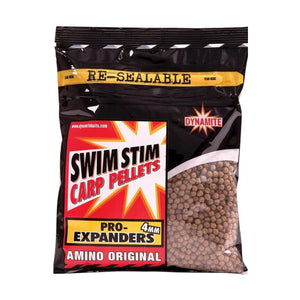 Swim Stim Pro Expander Pellets 350g Resealable Bags - Amino 4mm SMDY420