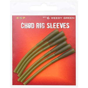 ESP Chod Rig Sleeves Weedy Green