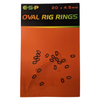 ESP Oval Rig Rings 20x4.5mm