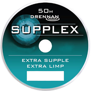 Drennan Supplex Fishing Line 50m – Ultra Supple, Tough, and Abrasion Resistant