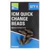 Preston Innovations ICM In-Line Quick Change Beads for Banjo Feeders