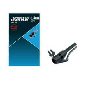 Nash Tungsten Lead Clip Extra Heavy Qty 10