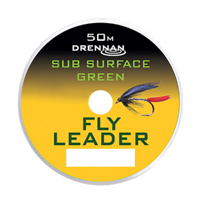 50m Drennan Subsurface Fly Line Tippet Leader Material 
