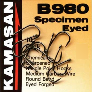 Kamasan Specimen B980 Barbed Hooks