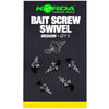 Korda Bait Screw Swivel Medium, KMW008