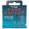 Drennan CARP MAGGOT HOOKS TO NYLON BARBLESS 18